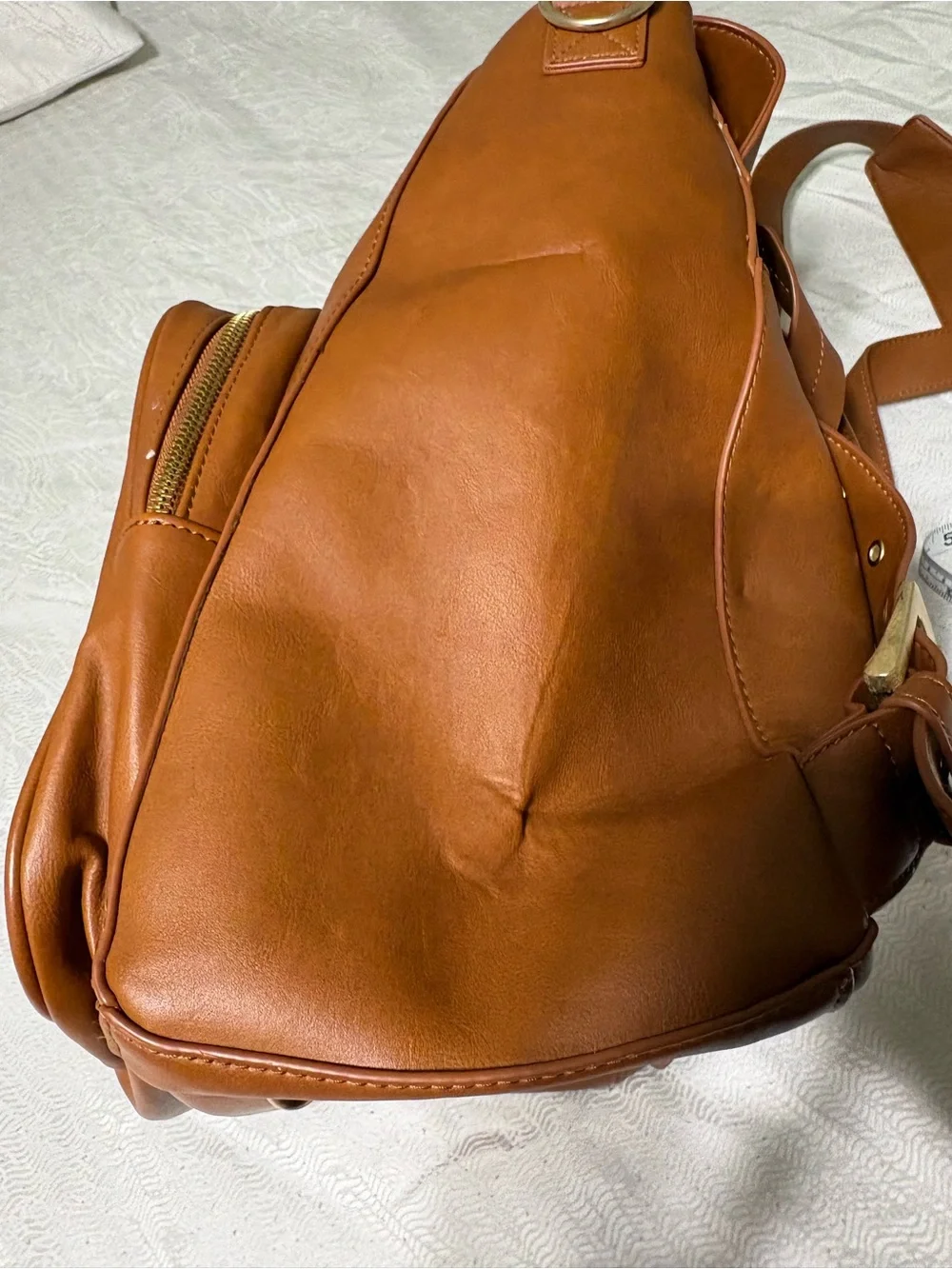 JH Cole Brown Backpack